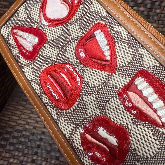 Coach X Tom Wesselmann Kira Crossbody In Signature Textile Jacquard CA231 - Picture 5 of 8